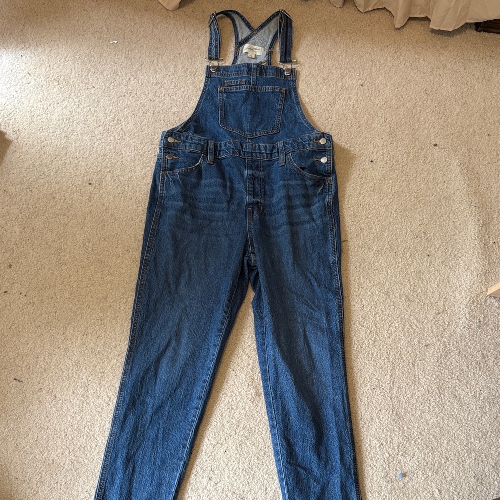Universal Thread Dark Blue Women Jeans Overalls